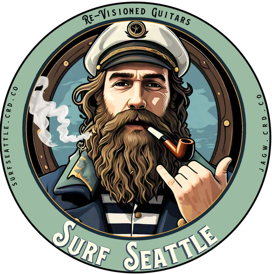 Surf Seattle is the moniker used upon reimagining other guitar brands. If we do something wild to a Squier, it will bare the name Surf Seattle!